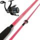 Vixen Pink Rod, Reel & Line Combo Outfit